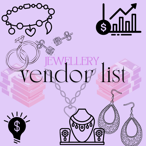 Jewellery Vendor List